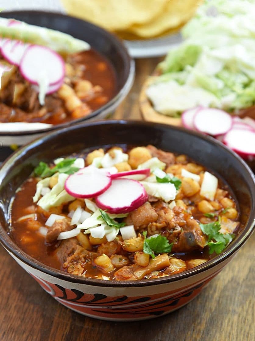 Moda Pozole rojo 