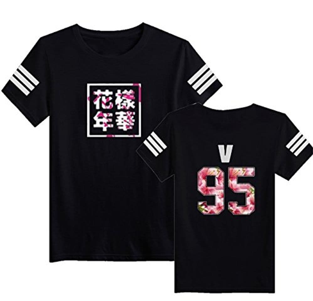 Fashion SERAPHY Camiseta Unisex KPOP Camiseta Estampada Young Forever Bloom Floral Suga Jin