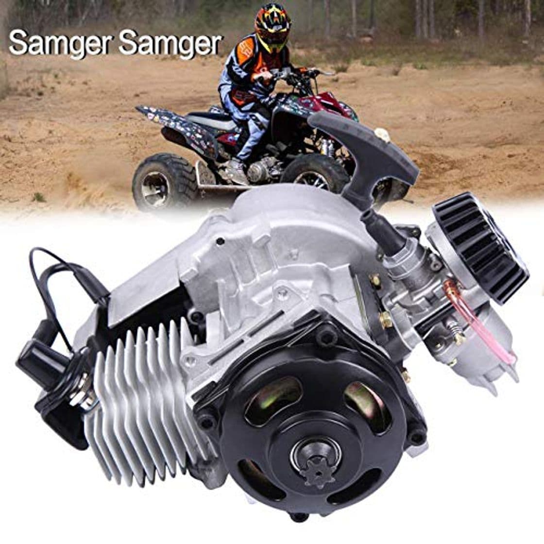 Product Samger Samger 49cc 2 Tiempos Motor Inicio de retroceso para Gas Scooter Pocket bike Mini Choppers