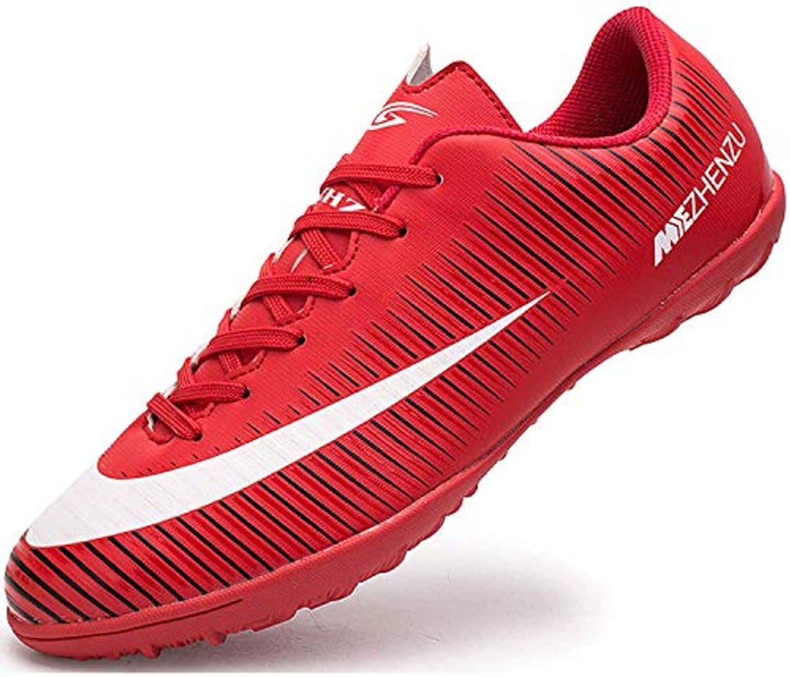 Moda Ikeyo Zapatillas de Fútbol Hombre Profesionales Botas de Fútbol Aire Libre Atletismo Zapatos de Entrenamiento Zapatos de fútbol