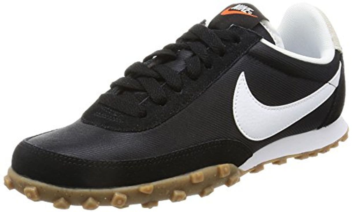 Fashion NIKE W Waffle Racer Señoras Zapatillas Negro 881183 001, tamaño