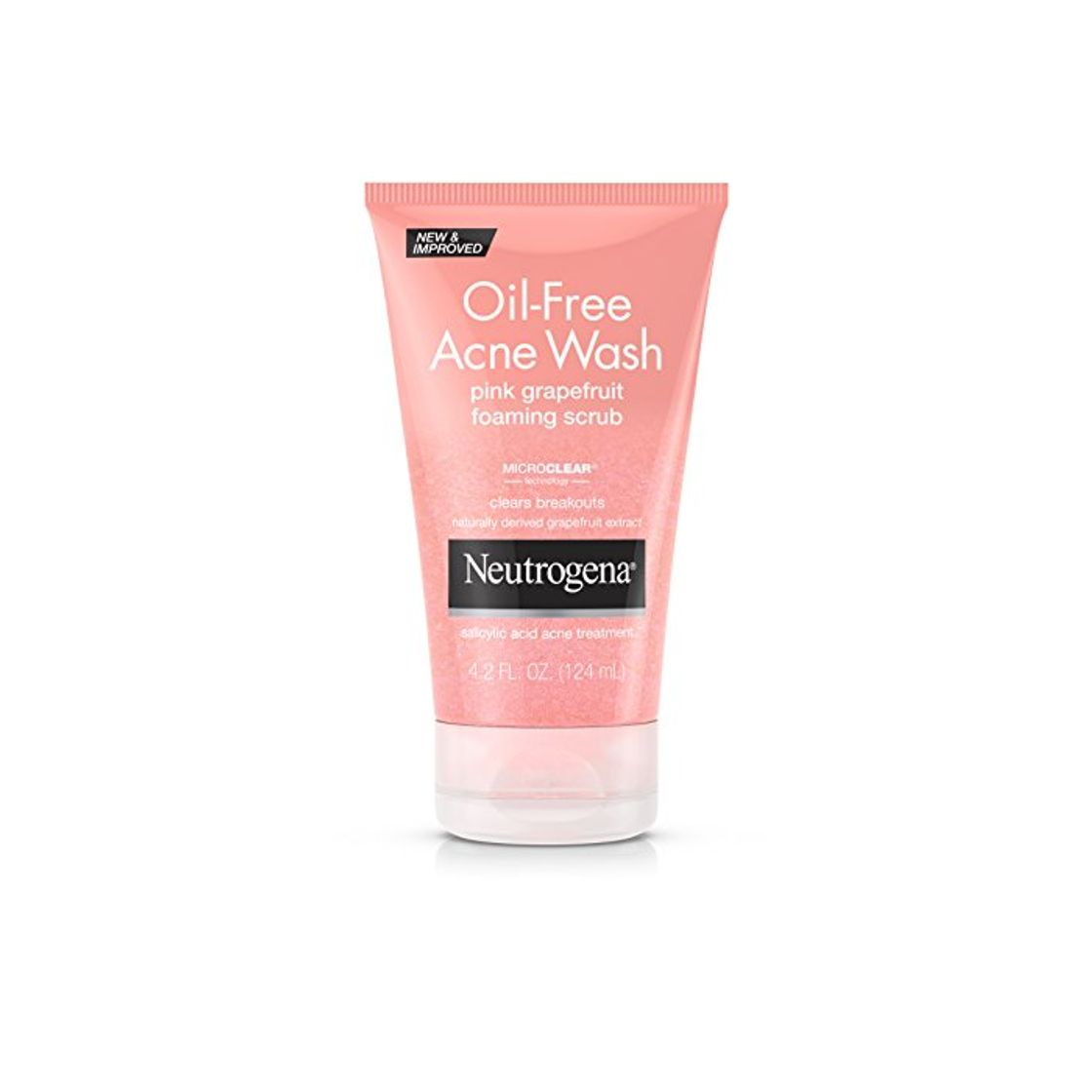 Belleza Neutrogena Oil-Free Acne Wash Foaming Scrub Pink Grapefruit 124 ml