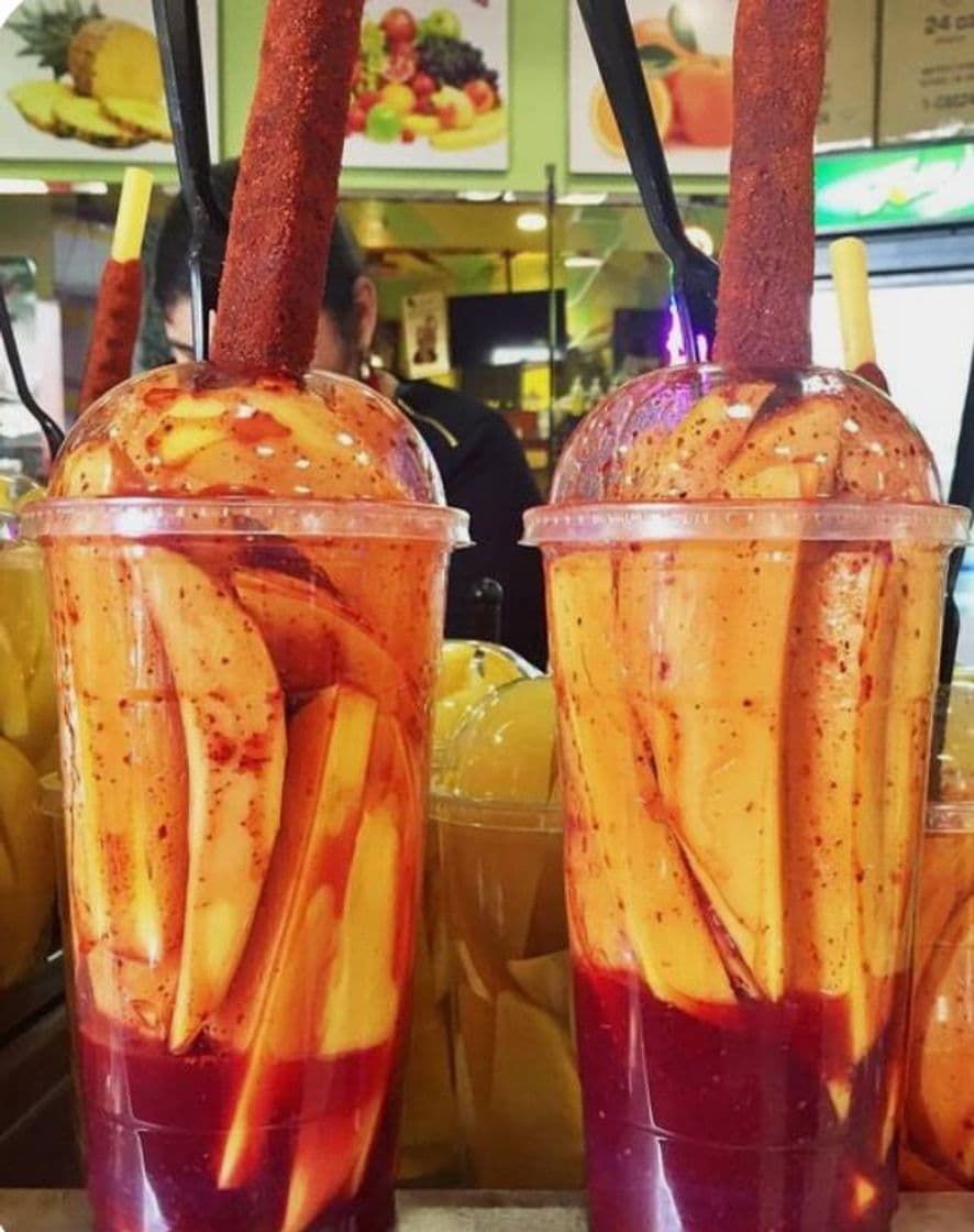 Fashion Mangos con Chamoy