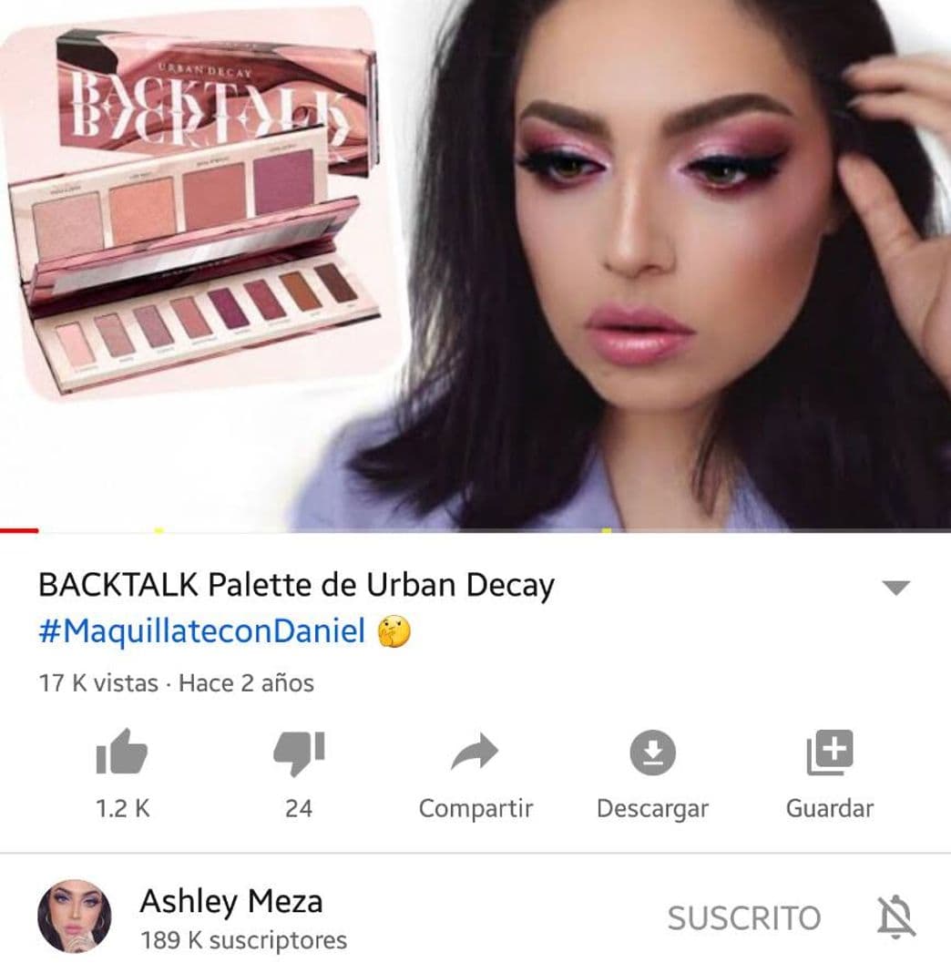 Fashion MakeUp con Paleta de Urban Decay