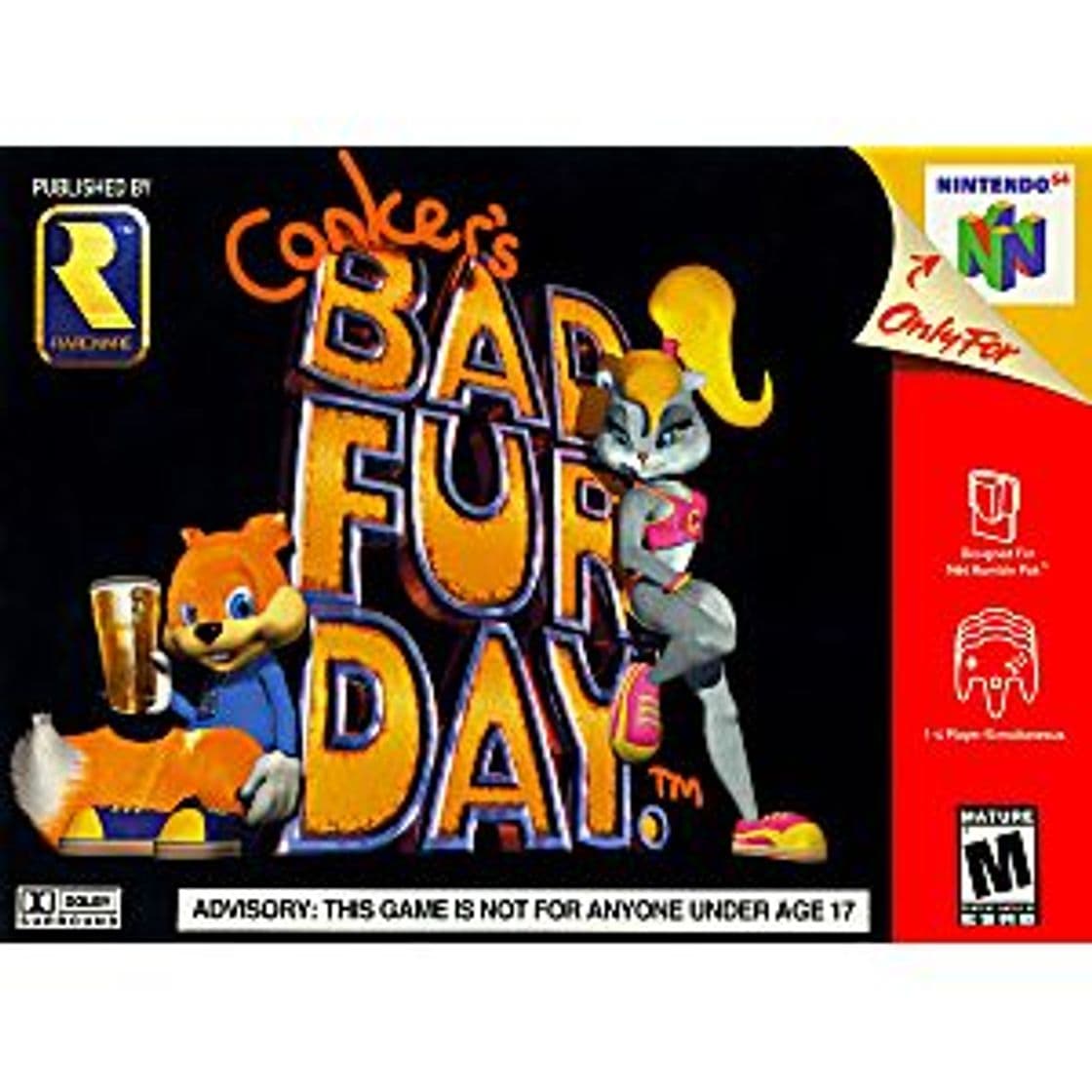 Videogames Conker's Bad Fur Day N64