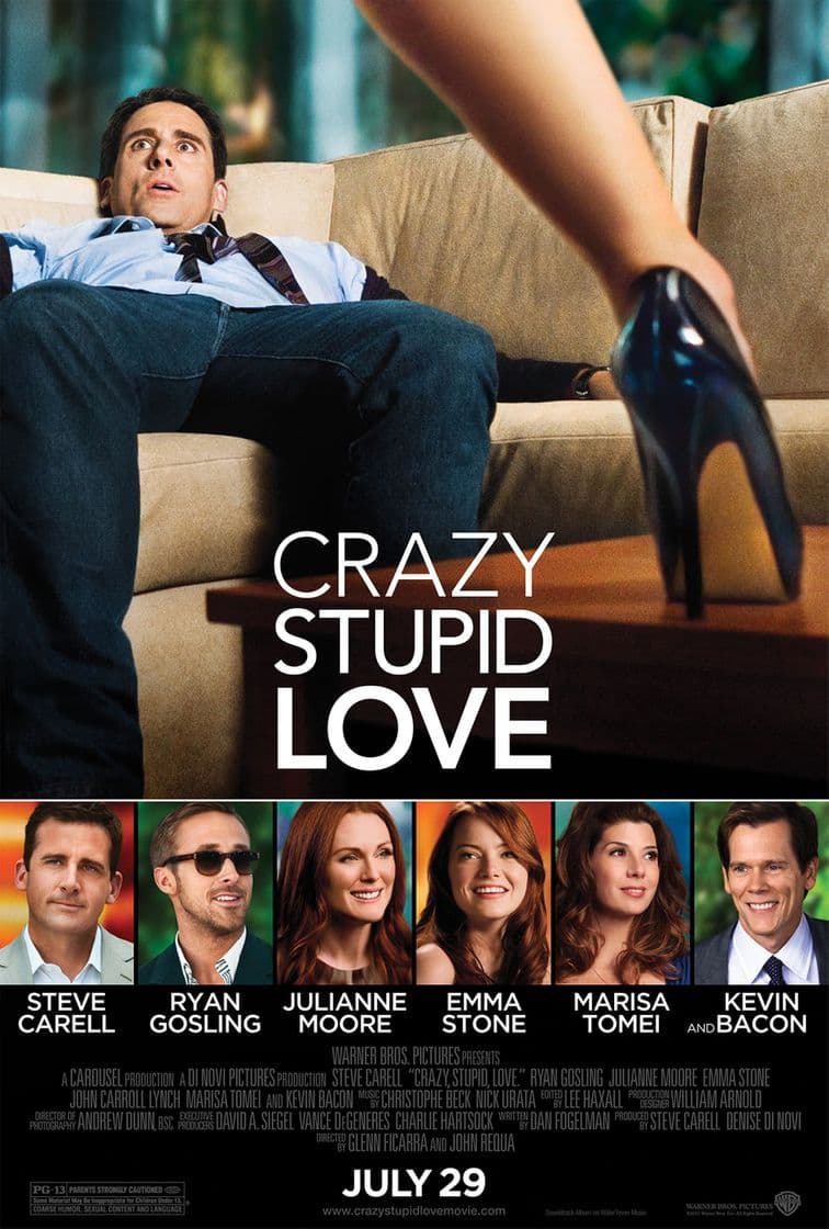 Película Crazy, Stupid, Love.