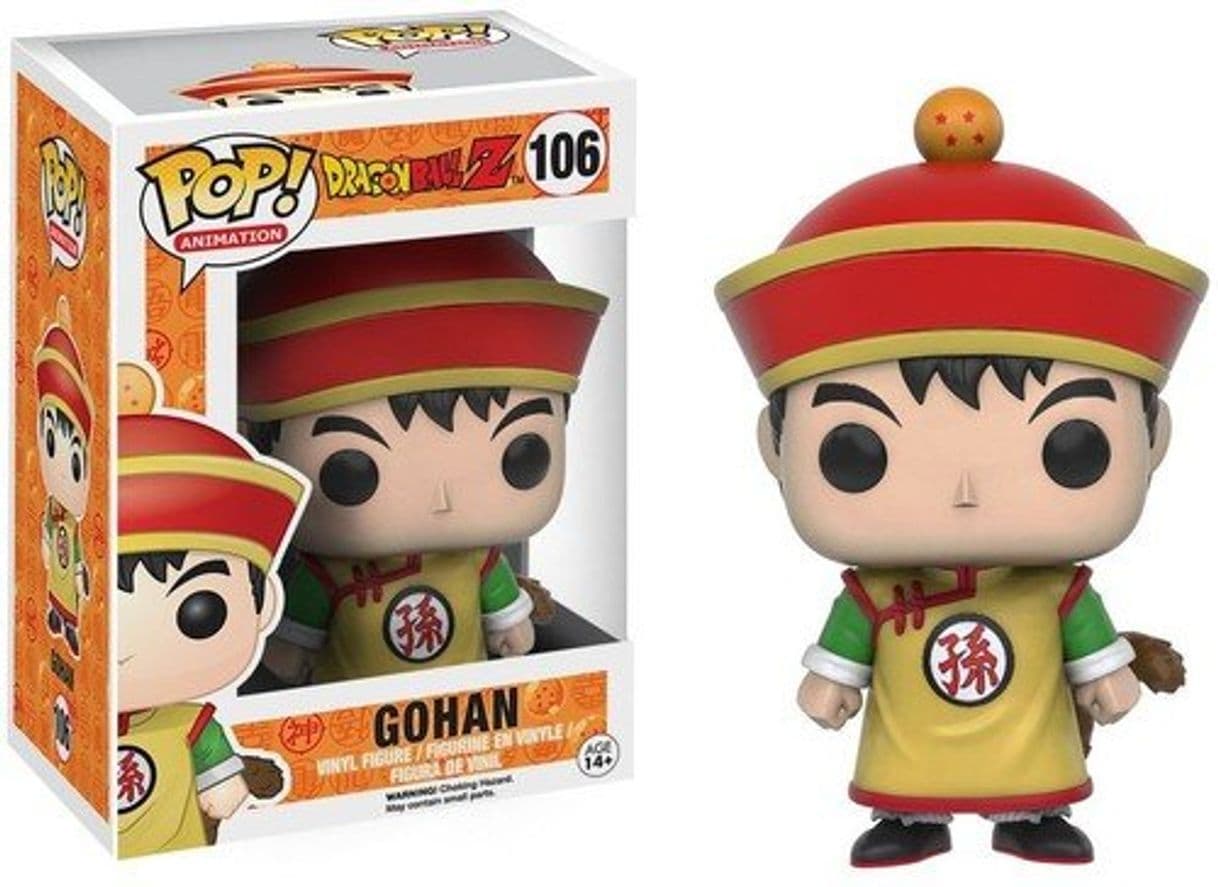 Game Funko Dragonball Z Gohan Figura de Vinilo, Multicolor, Estándar