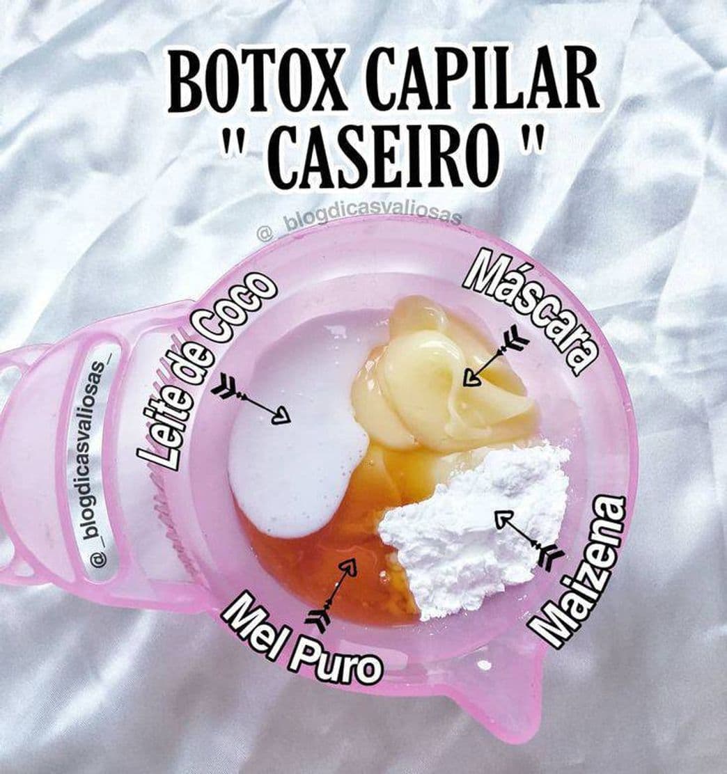 Moda Botox capilar caseiro👱‍♀️