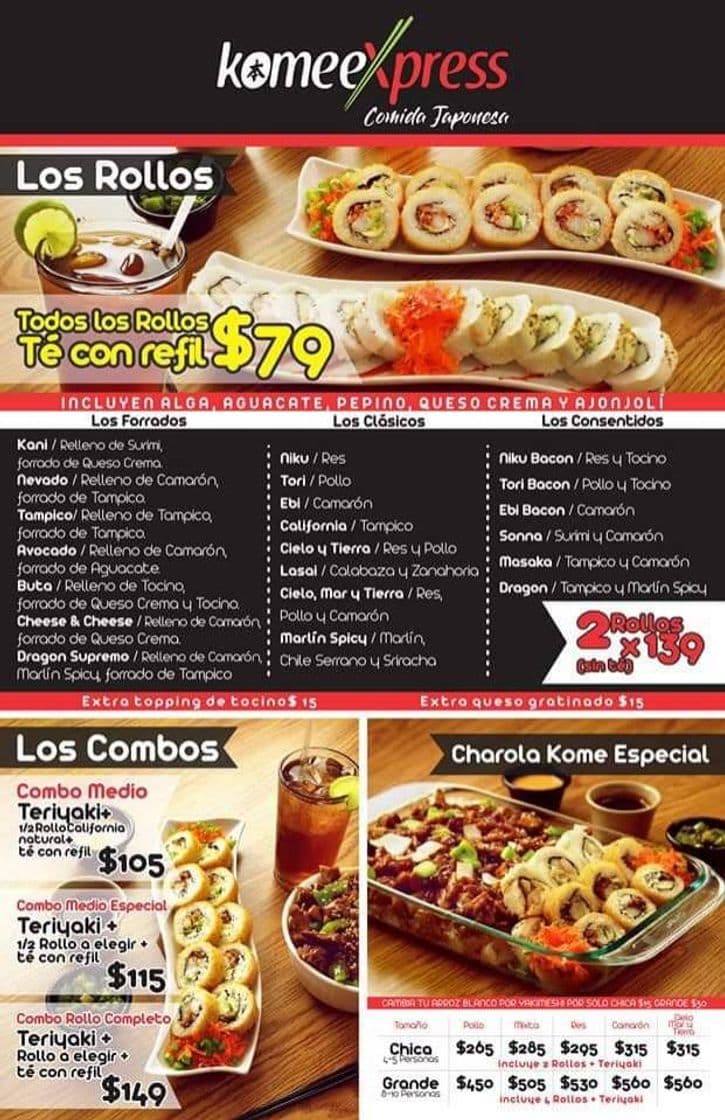 Restaurantes Kome Express Pedregal