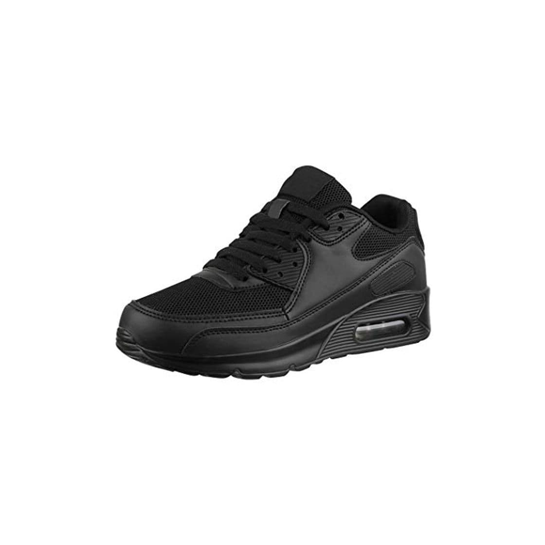 Moda Elara Zapatillas de Deporte Unisex Zapatos para Correr Chunkyrayan Negro H001