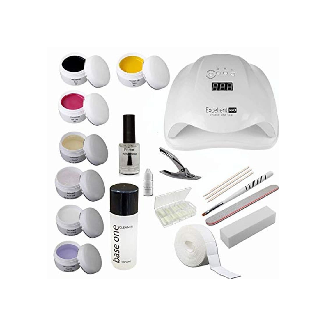 Belleza Starter Set Nail with Color Gel