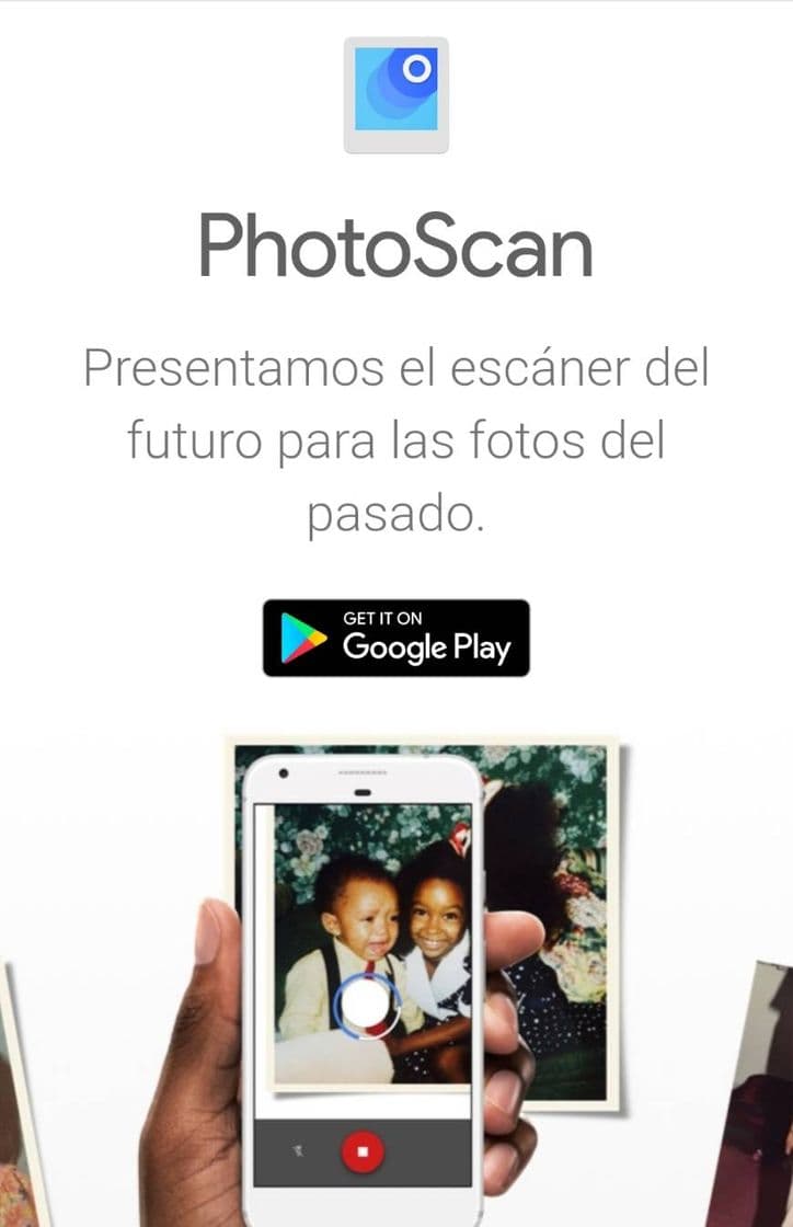 App Captura y guarda fotos más fácilmente. Recomendada.