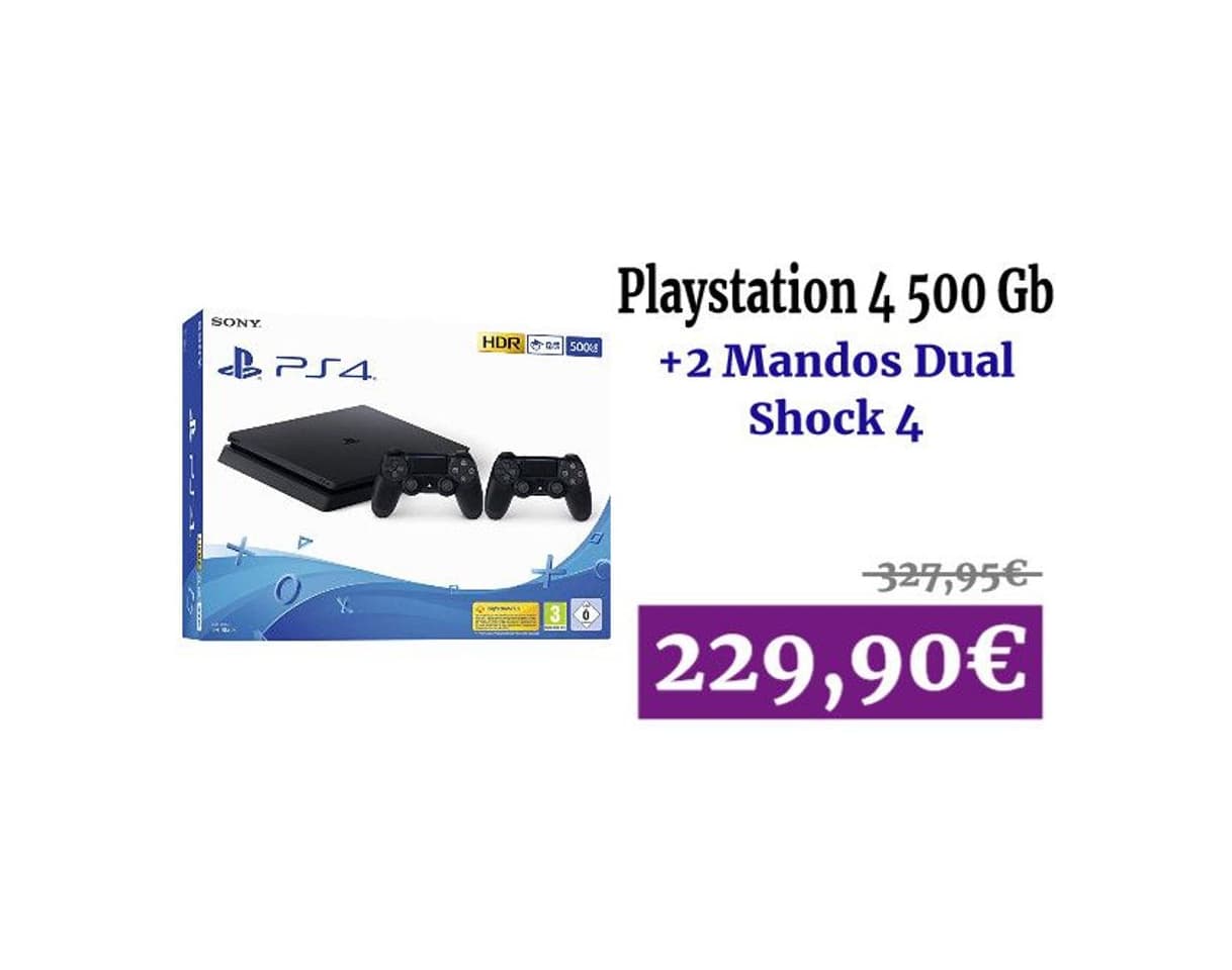 Electronic Playstation 4 (PS4) - Consola 500 Gb