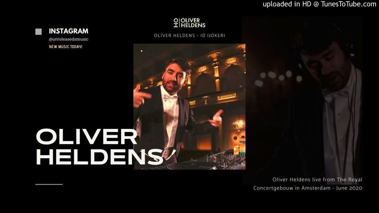 Fashion Oliver Heldens live from The Royal Concertgebouw in Amsterdam ...