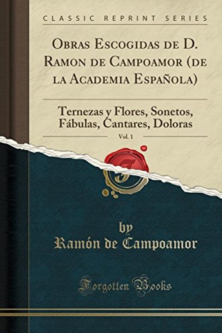 Libro Obras Escogidas de D. Ramon de Campoamor