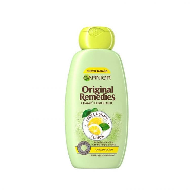 Beauty Garnier Original Remedies Arcilla Suave y Limón champú para pelo graso