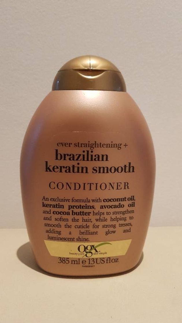 Belleza OGX Acondicionador Keratina Brasileña