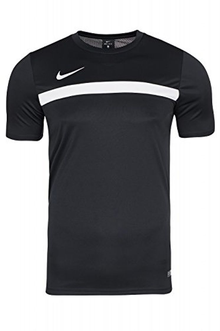 Moda NIKE Academy16 SS Top Camiseta, Hombre, Negro/Blanco