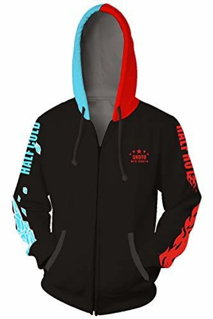 Moda Sudadera Japonesa de Anime Cosplay Sudadera con Capucha de Impresion 3D Unisex