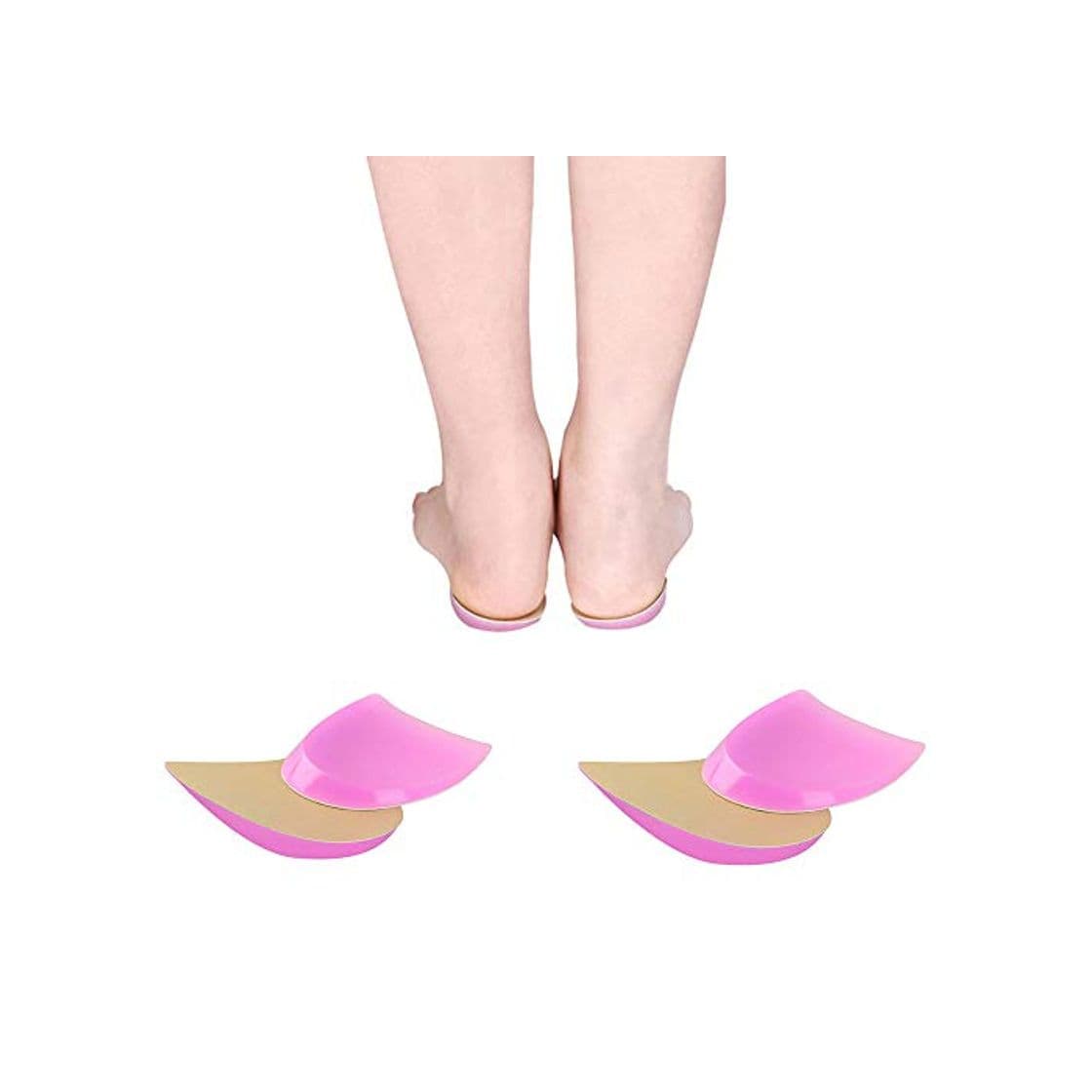 Product PEDIMEND Soft gel corrector pads for leg heel. Correction pronation support pads