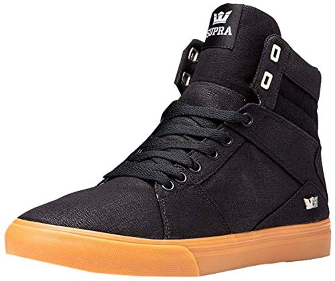 Fashion Supra Aluminum, Zapatillas de Skateboard Unisex Adulto, Negro