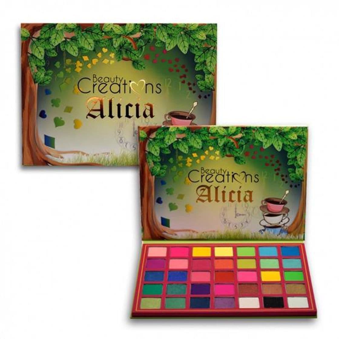 Producto Paleta ALICIA by Beauty Creations Cosmetics