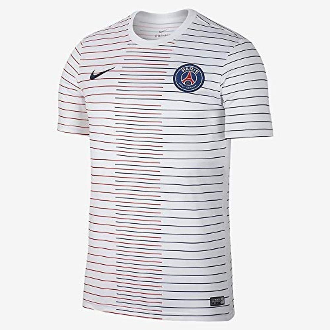 Fashion NIKE PSG M Nk Dry Top SS PM Camiseta, Hombre, White