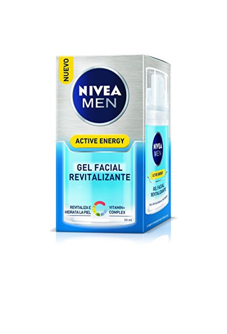 Belleza Nivea Men Active Energy Gel Facial Revitalizante Hombre