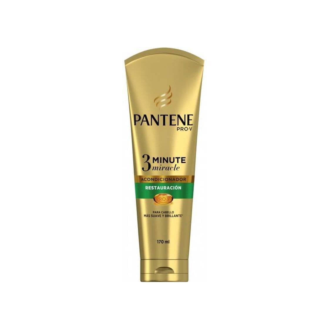 Belleza Pantene 3 Minute Suave y Liso Acondicionador