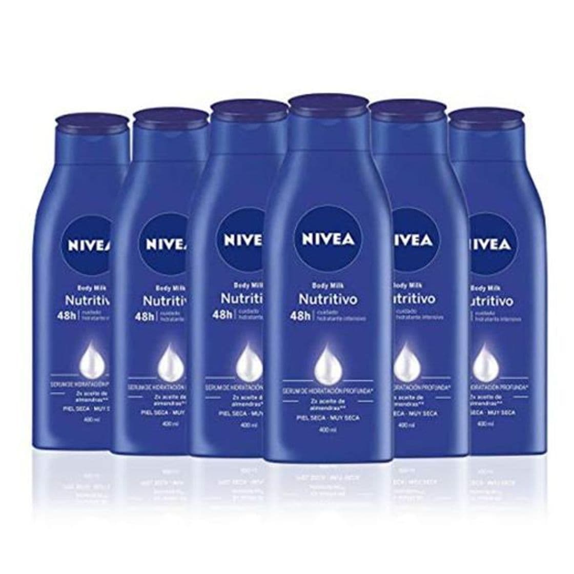 Belleza NIVEA Body Milk Nutritivo en pack de 6