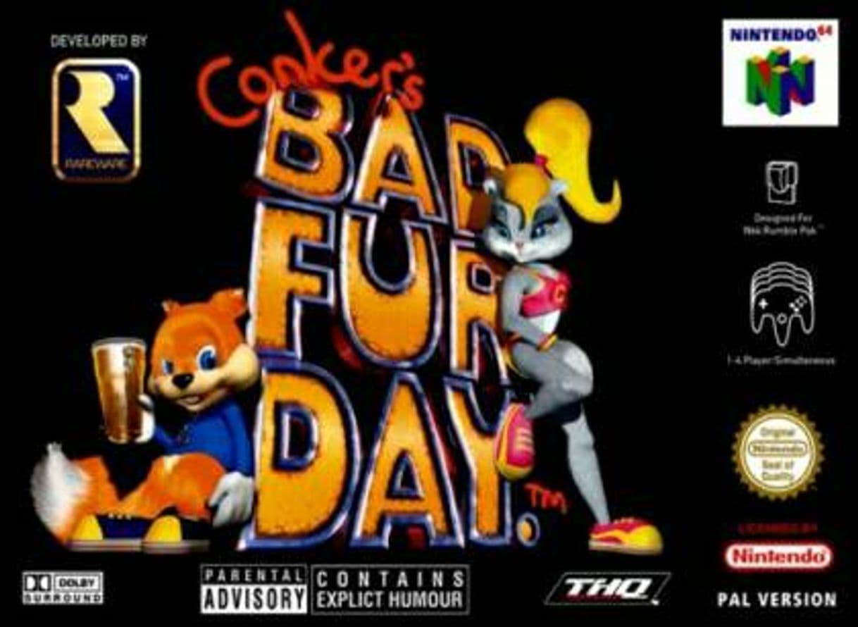 Videojuegos Conker's Bad Fur Day 