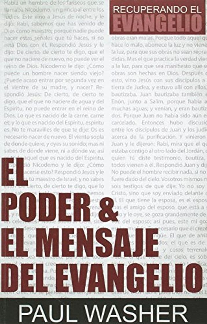 Book El Poder & El Mensaje del Evangelio