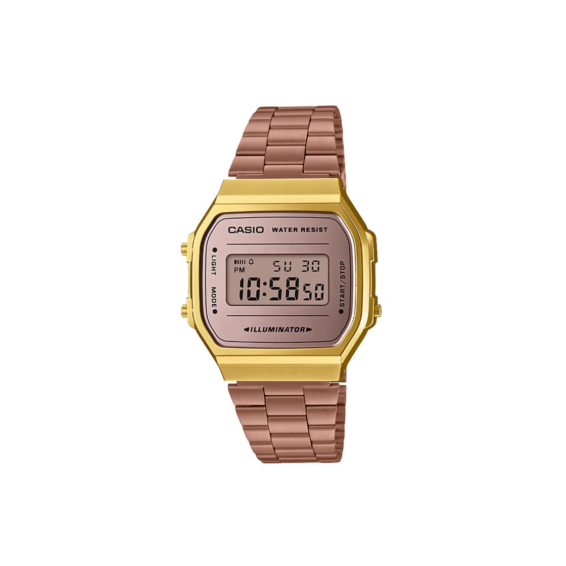 Moda Reloj Casio Unisex A168WG-9EF