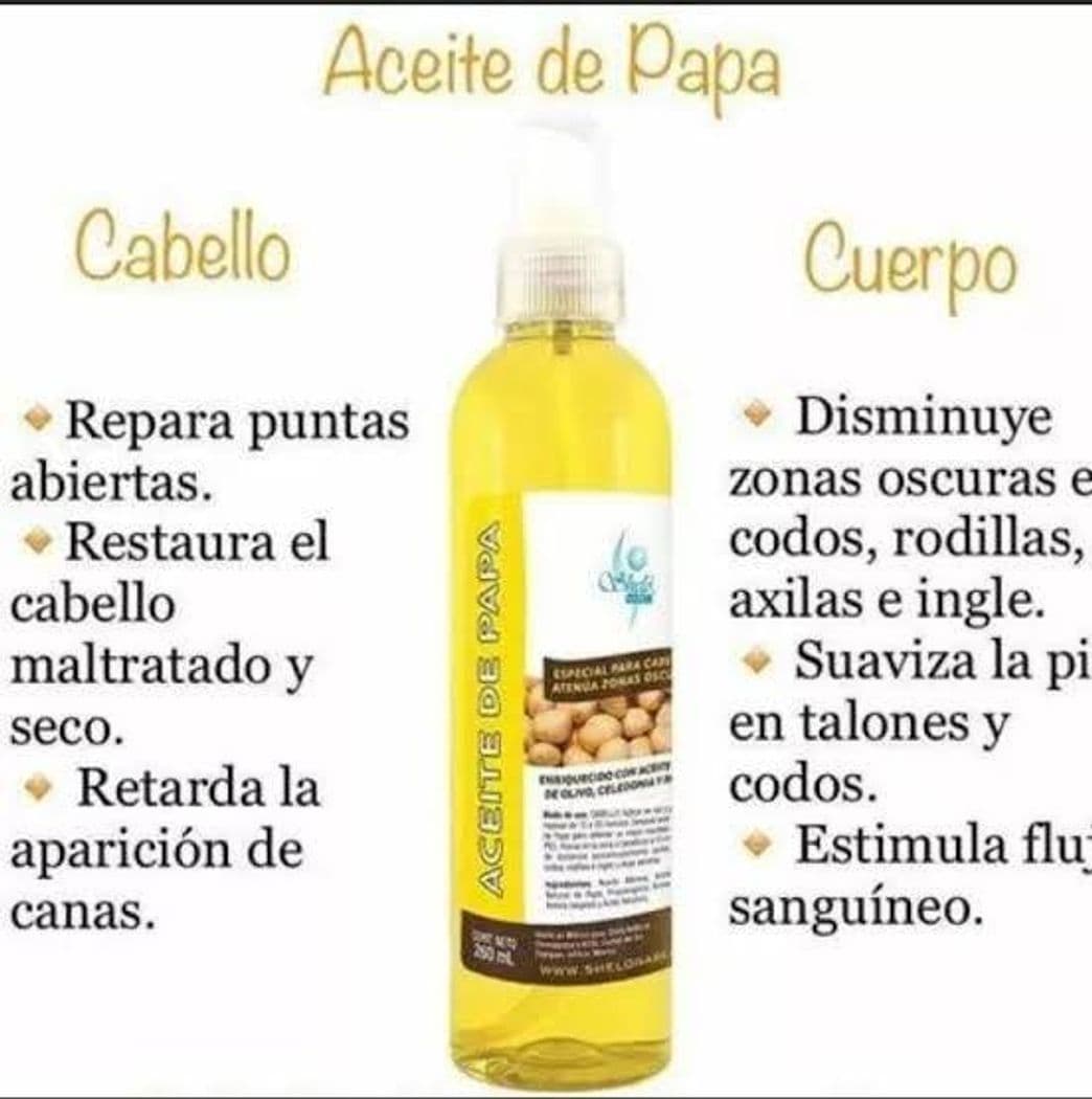 Moda Aceite de papá shelo 