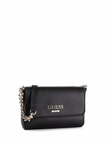 Product Guess ALMA MINI CROSSBODY FLAP BLA BLACK