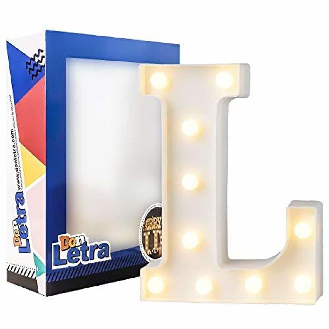 Home DON LETRA Letras Luminosas Decorativas con Luces LED