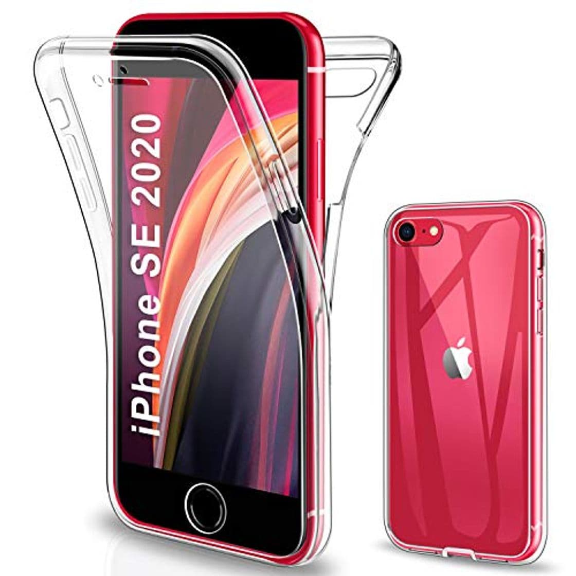 Product Gnews Funda iPhone 2020, Funda iPhone 7 iPhone 8, Transparente Silicona TPU