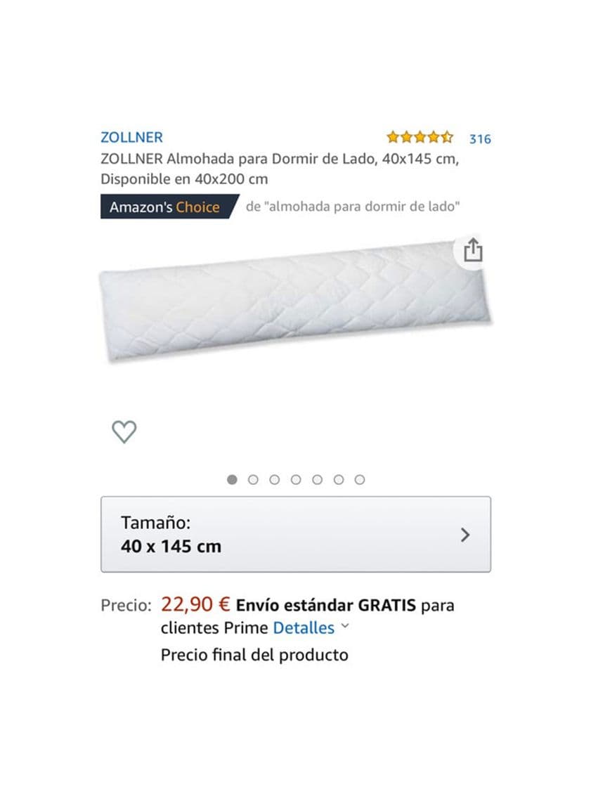 Producto ALMOHADA