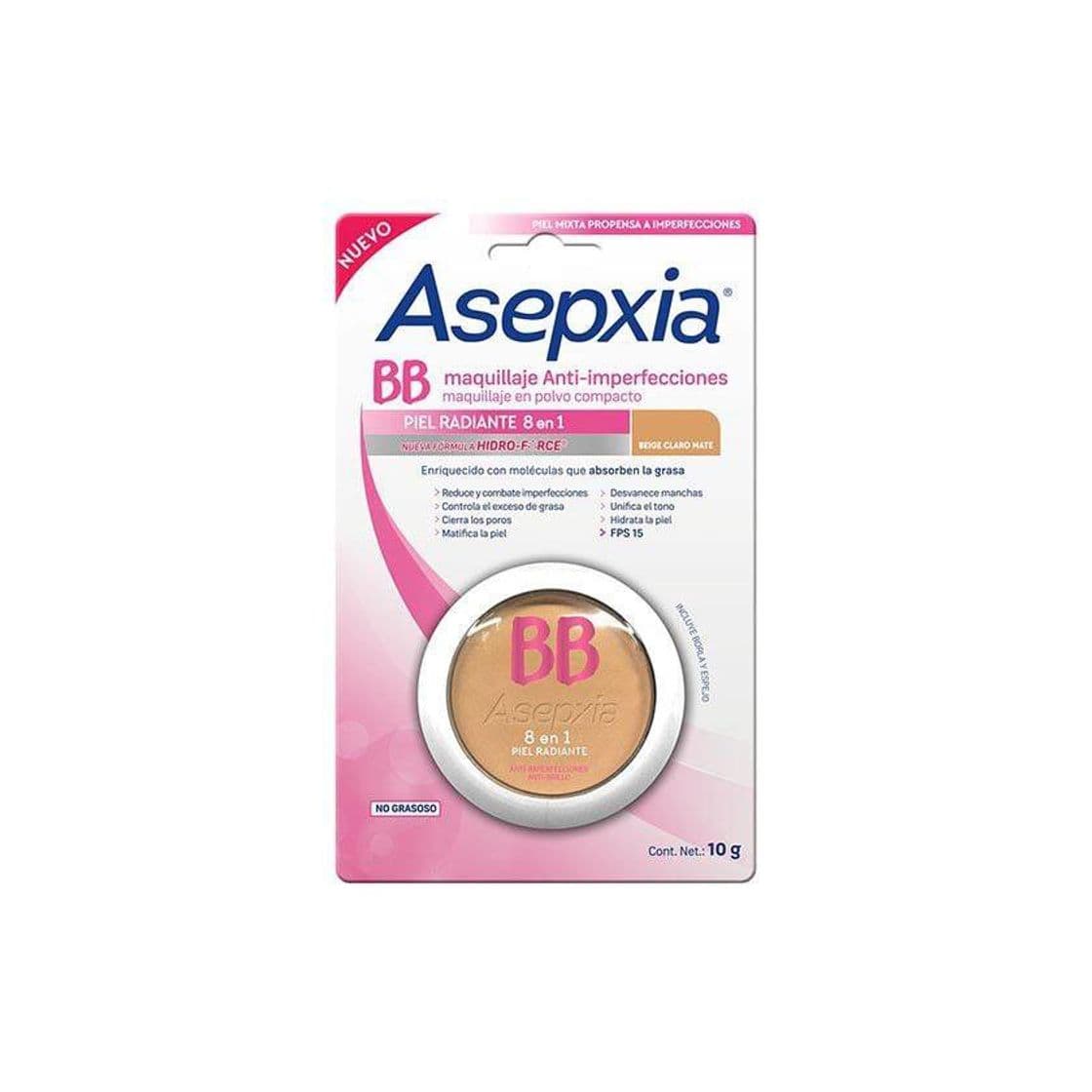 Producto Maquillaje asepxia