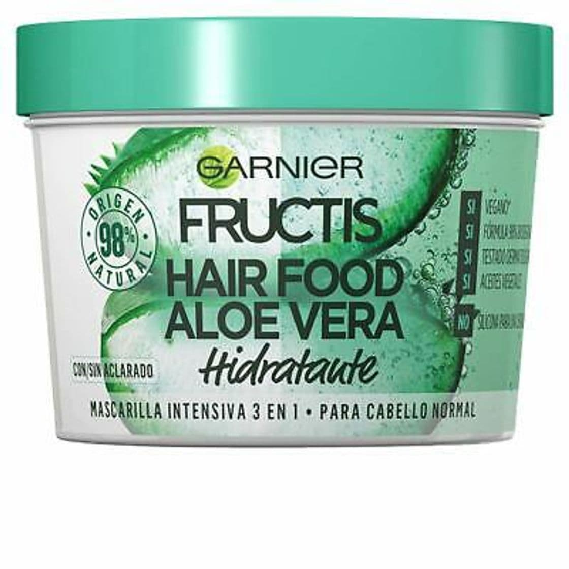 Beauty HAIR FOOD goji mascarilla reaviva brillo 390 ml