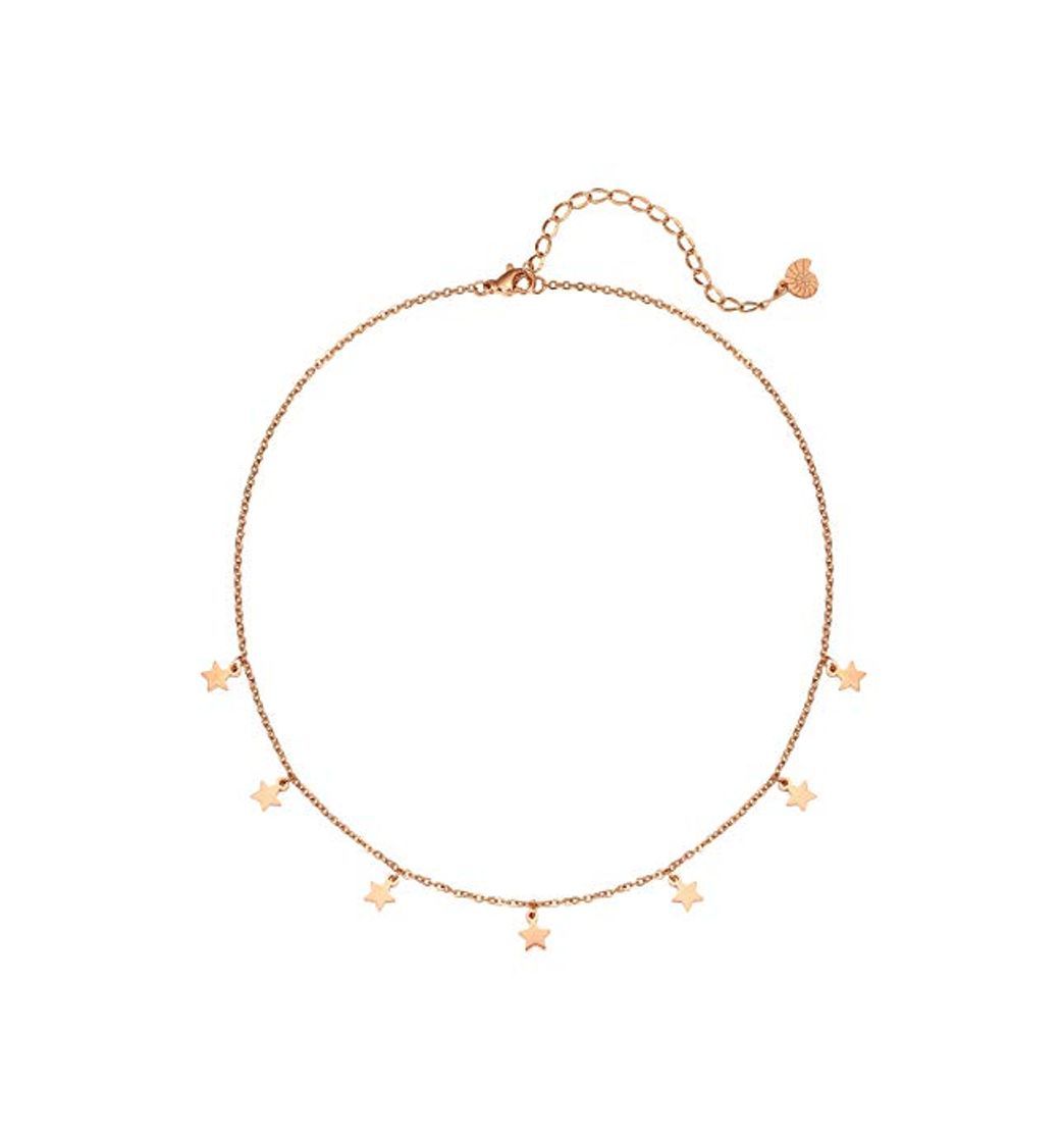 Product Happiness Boutique Damas Collar de Estrella en Oro Rosa