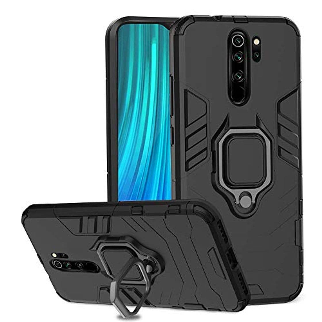 Place Ferilinso Funda para Xiaomi Redmi Note 8 Pro,Elegante Armadura híbrida Robusta Funda