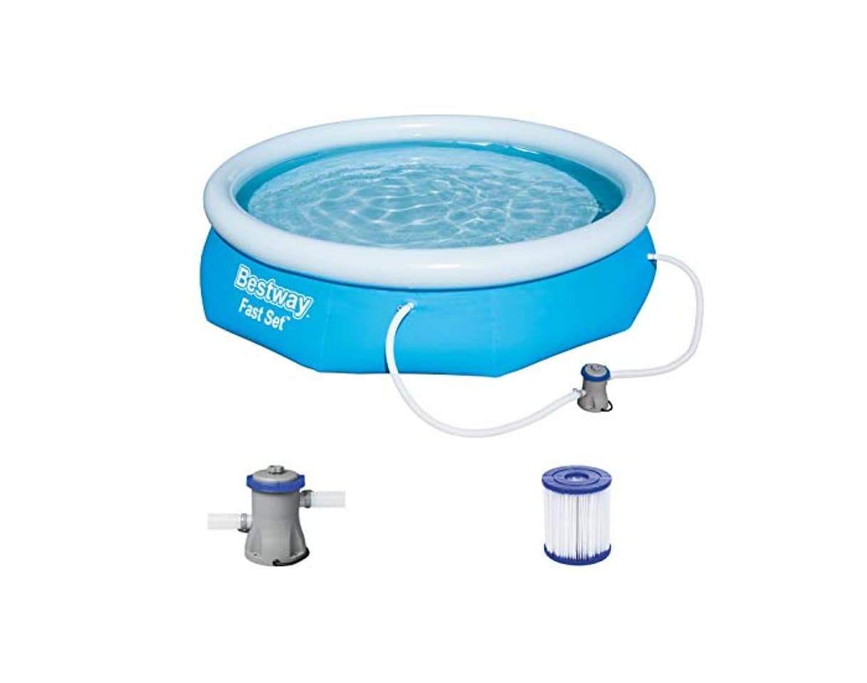 Product Bestway Fast Set Juego de Piscina con Bomba de Filtro