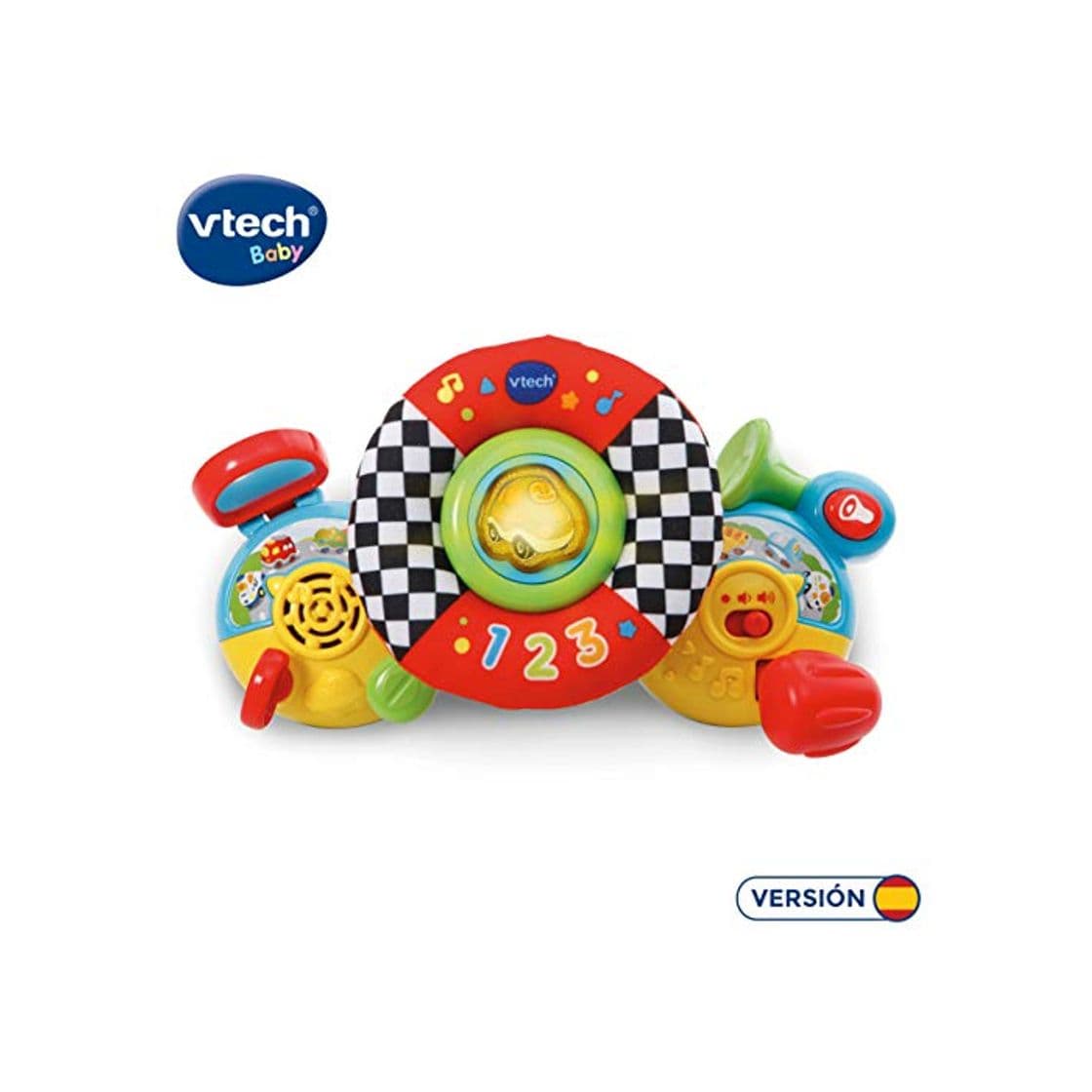 Product VTech Volante de Paseo Tut Tut Bólidos, Juguete para el Carrito con