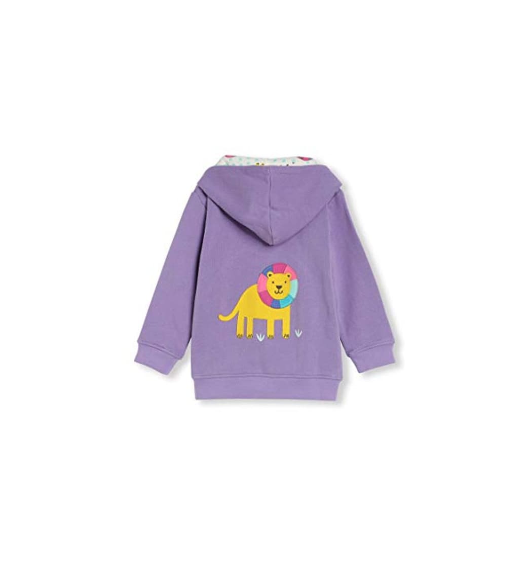 Fashion Algodón orgánico - Aplique Animal - Bebé Niña Niños pequeños - Sudadera