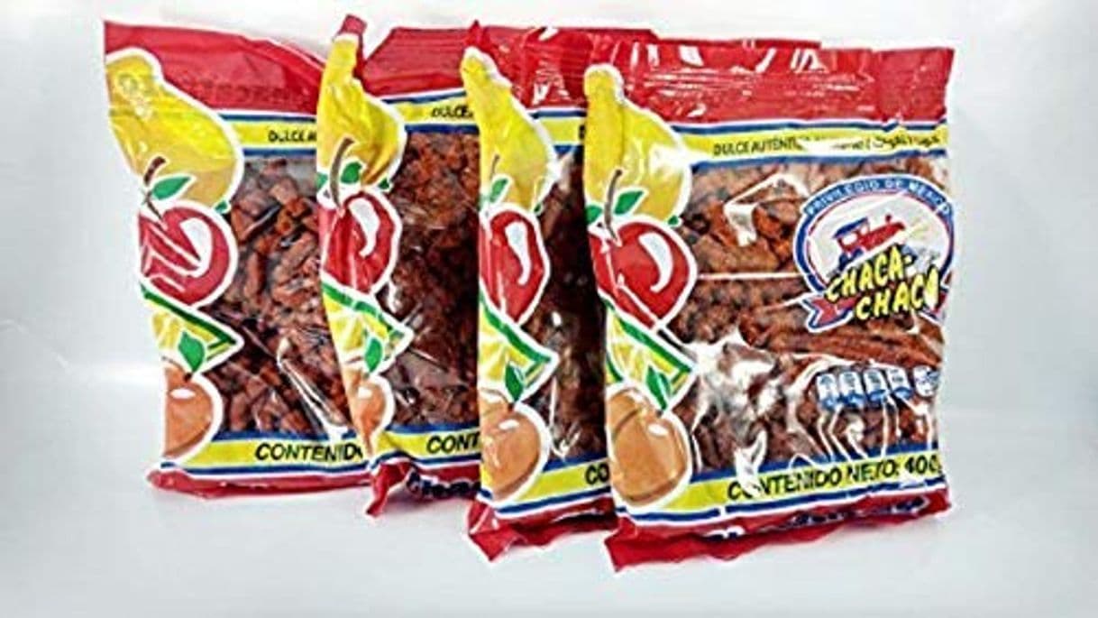 Product Pack of 4 Chaca-Chaca Chacatrozo Mexican Chili Candy 400 grams bags