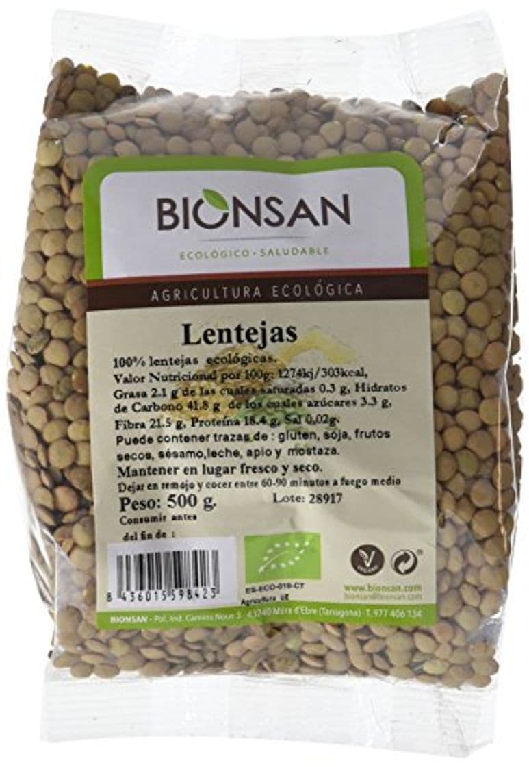 Product Bionsan Lenteja en grano Ecológica