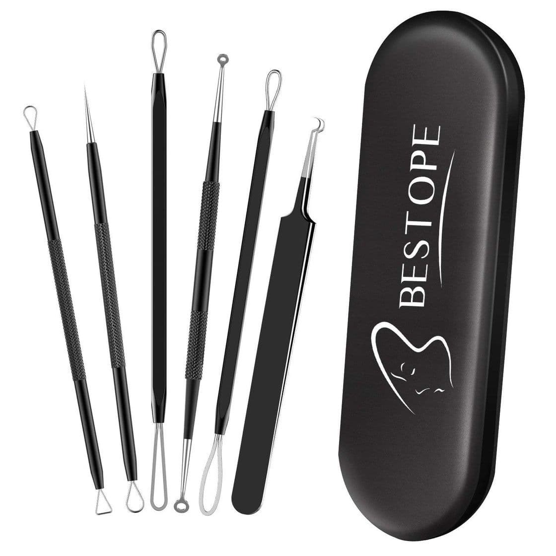 Beauty BESTOPE Juego de 5Pcs Blackhead Remover Dermatologist Grade Kit