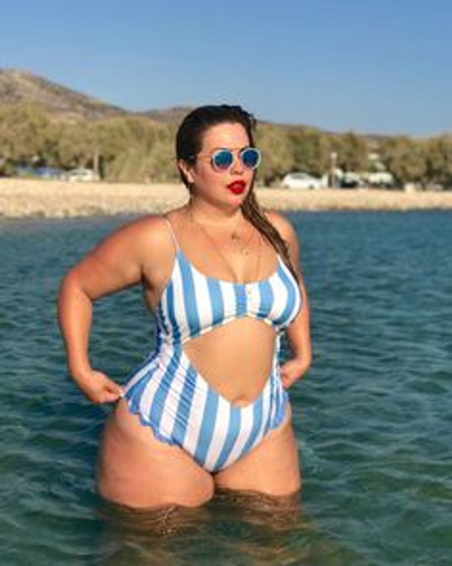 Moda Europa y los Estados Unidos Bikini Grande Bikini Gordo Traje de baño de Mujer Gorda