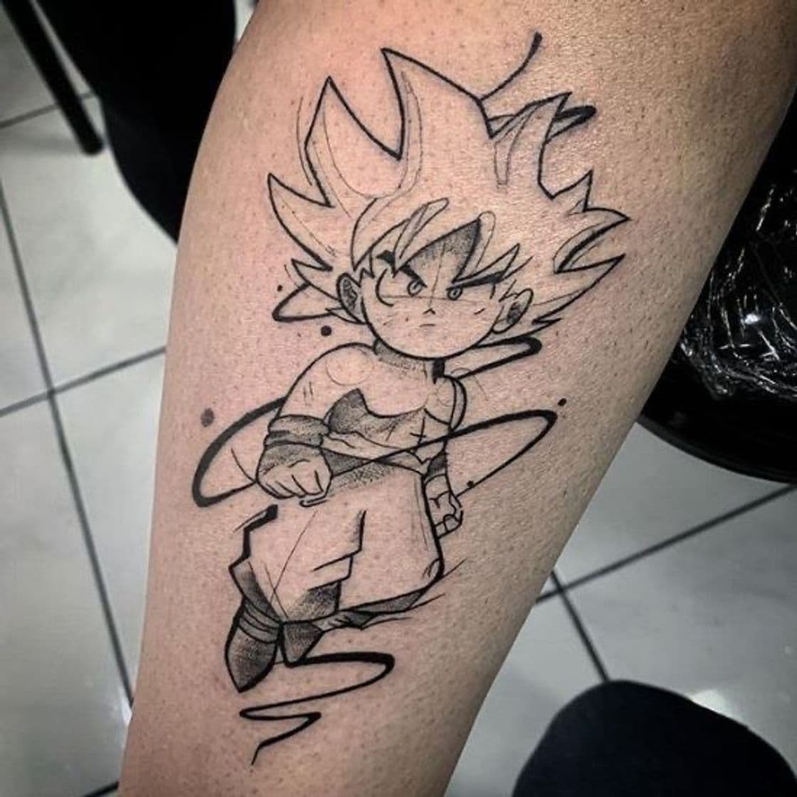 Fashion Tatuaje goku 